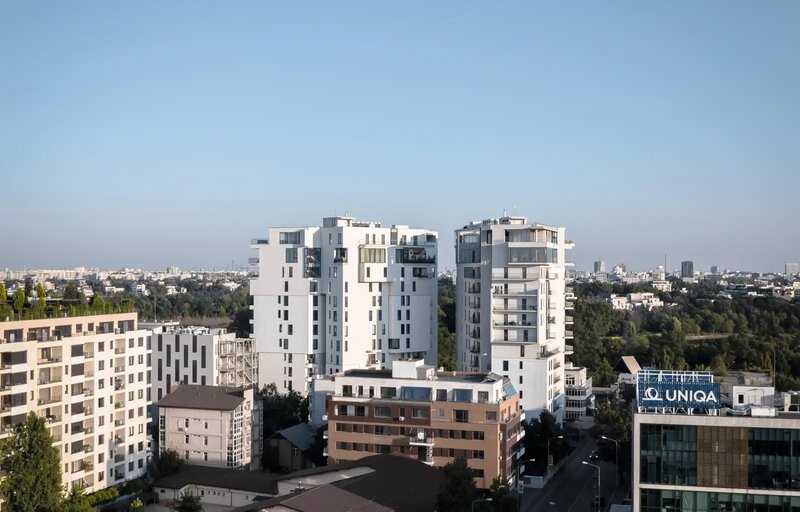 One Herastrau Plaza 2022, Aviatiei, 2 camere 75 mp cu Terasa, AC, Centrala