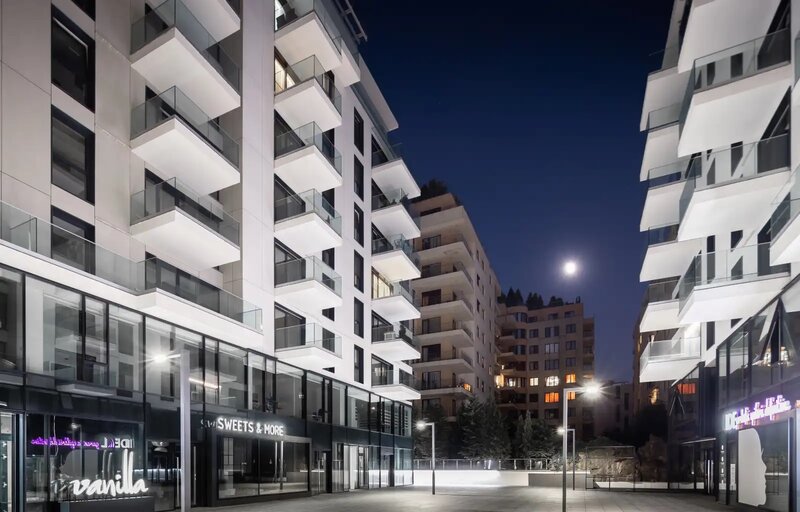 One Herastrau Plaza 2022, Aviatiei, 2 camere 75 mp cu Terasa, AC, Centrala